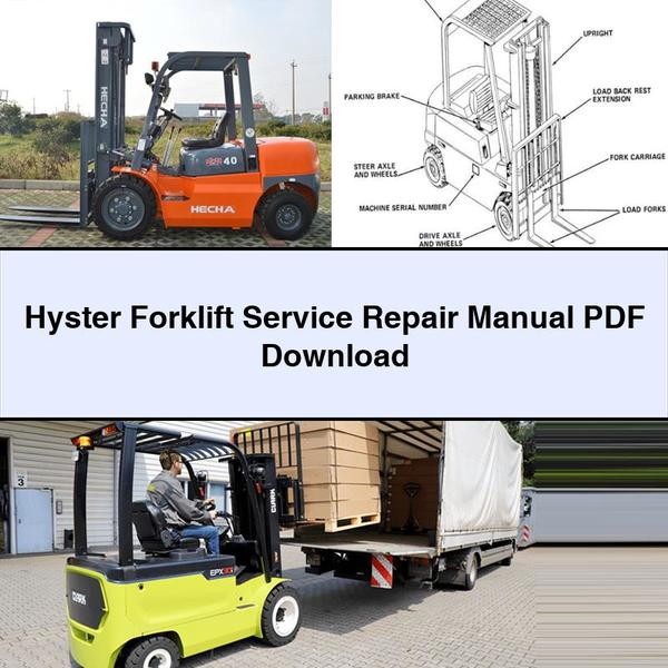 Manual de servicio y reparación de carretillas elevadoras Hyster