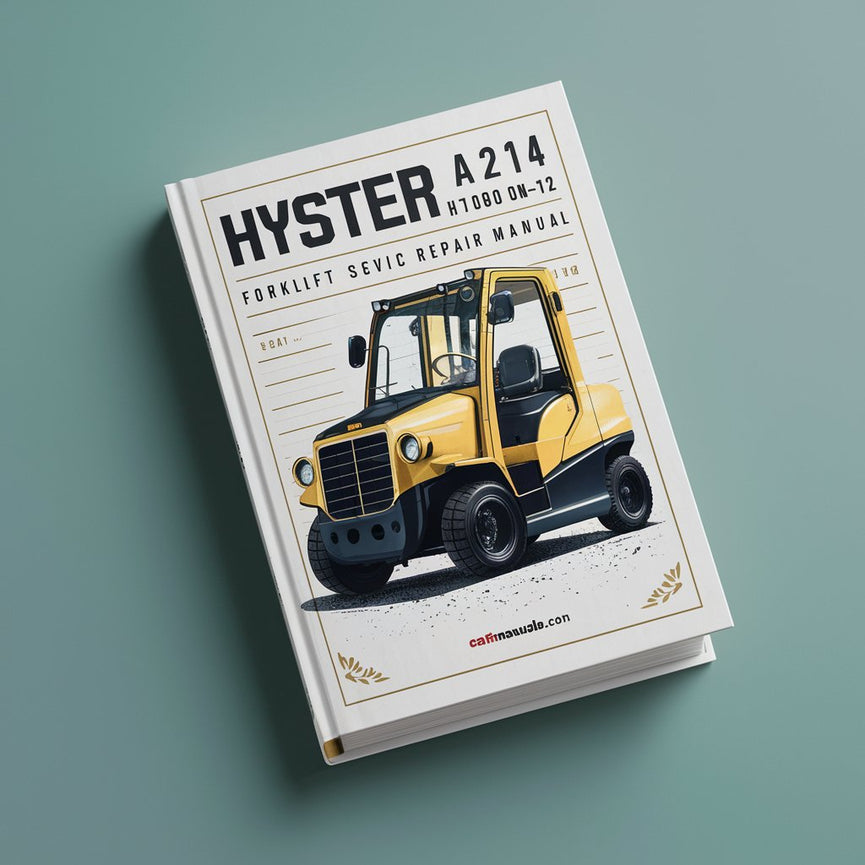 Hyster A214 H16.00XM-12 Forklift Service Repair Manual