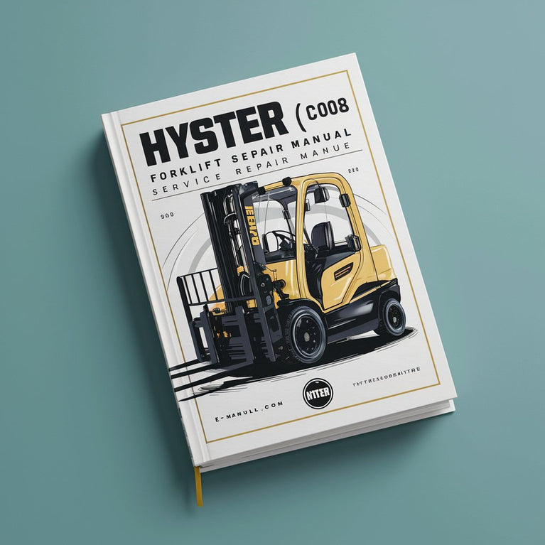 Manual de servicio de la carretilla elevadora Hyster C008 (H700C)