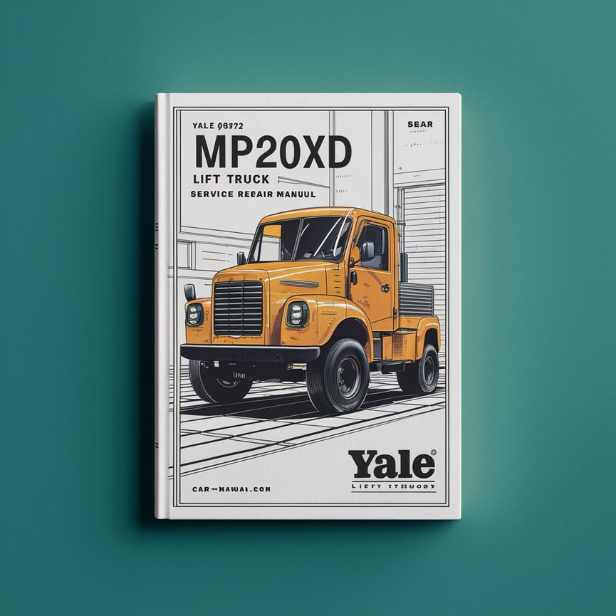 YALE (B892) MP20XD Lift Truck Service Repair Manual