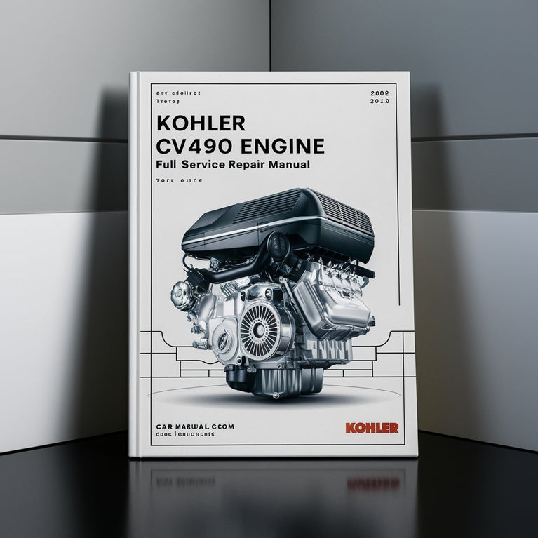 Manuel de réparation complet du moteur Kohler CV490