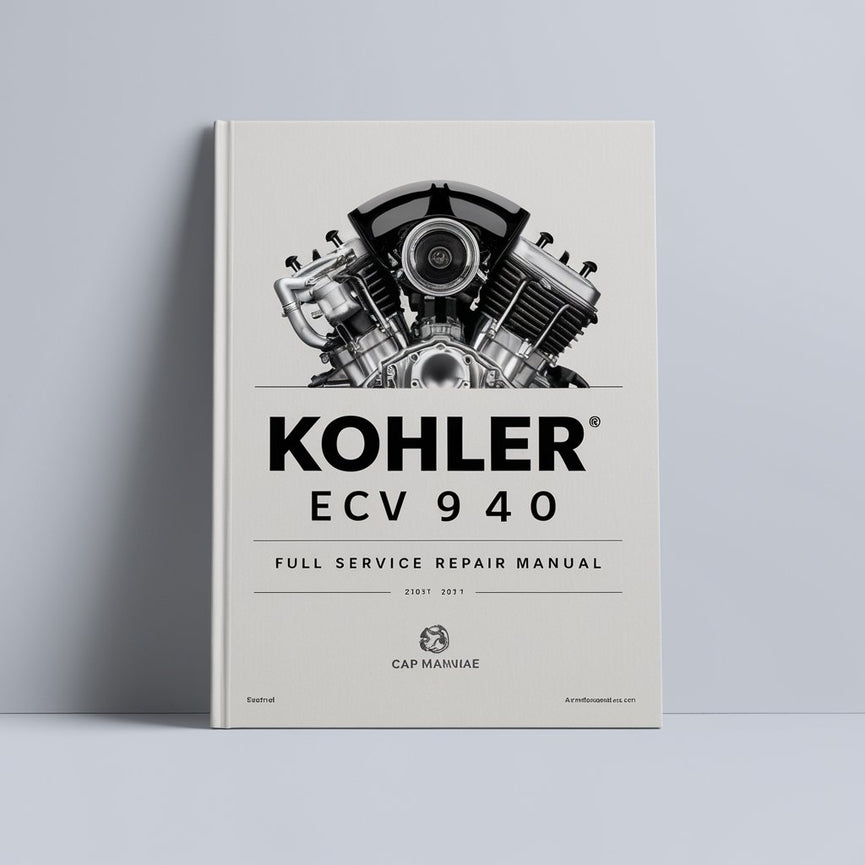 Manuel de réparation complet du moteur Kohler ECV940