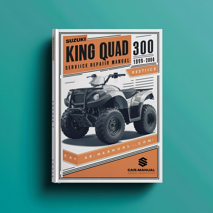 Manual de servicio y reparación del Suzuki King Quad 300 1999-2004