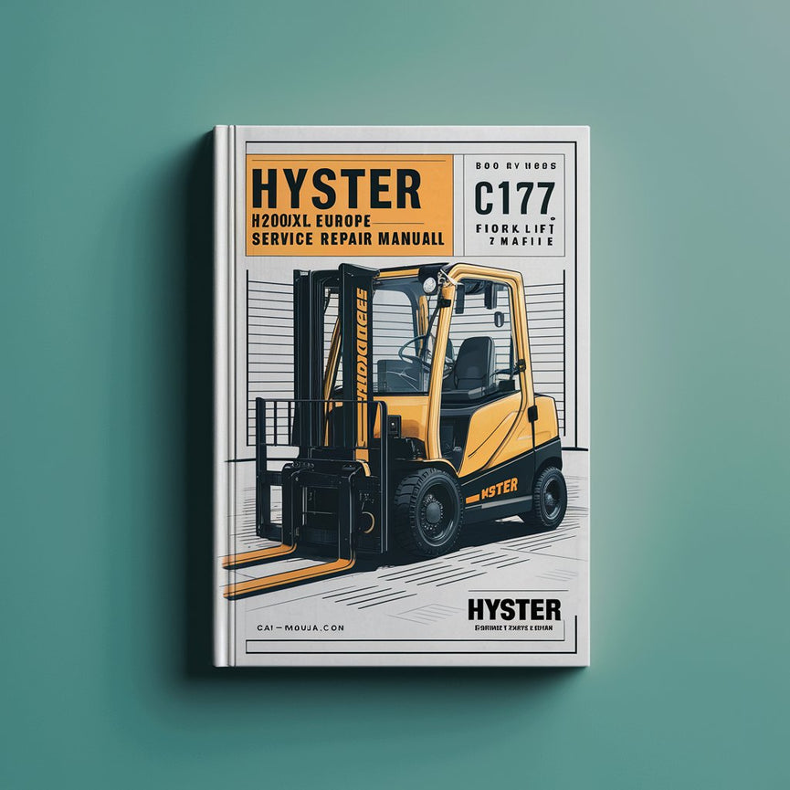 Manual de servicio y reparación de la carretilla elevadora Hyster C177 (H2.00XL Europa)