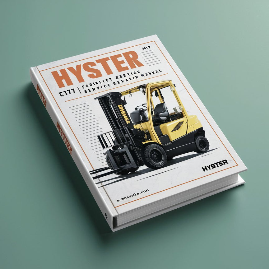 Manual de servicio y reparación de la carretilla elevadora Hyster C177 (H40XL)