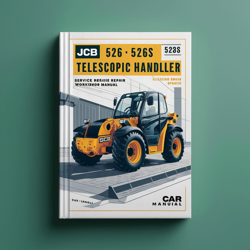 Manual de taller y reparación de manipuladores telescópicos JCB 526 526S 528-70 528S