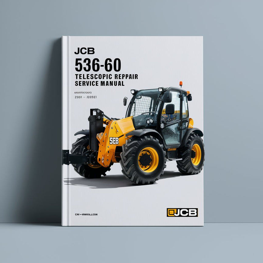 Manual de servicio y reparación del manipulador telescópico JCB 536-60