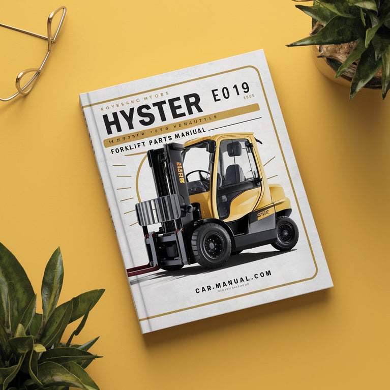 Hyster E019 (H300HD H330HD H360HD H360HD-EC) Forklift Parts Manual