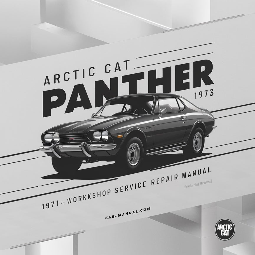 Manual de servicio y reparación del Arctic Cat Panther 1971-1973