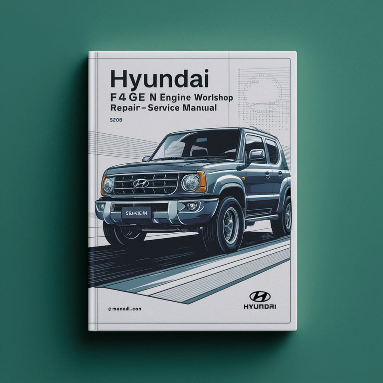 Manual de servicio y reparación del motor Hyundai F4GE N