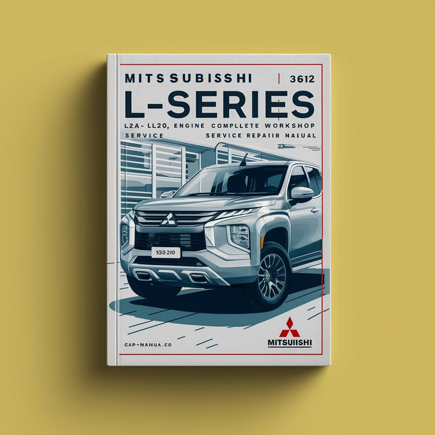 Manual completo de reparación y servicio del motor diésel Mitsubishi Serie L (L2A L2C L2E L3A L3C L3E)