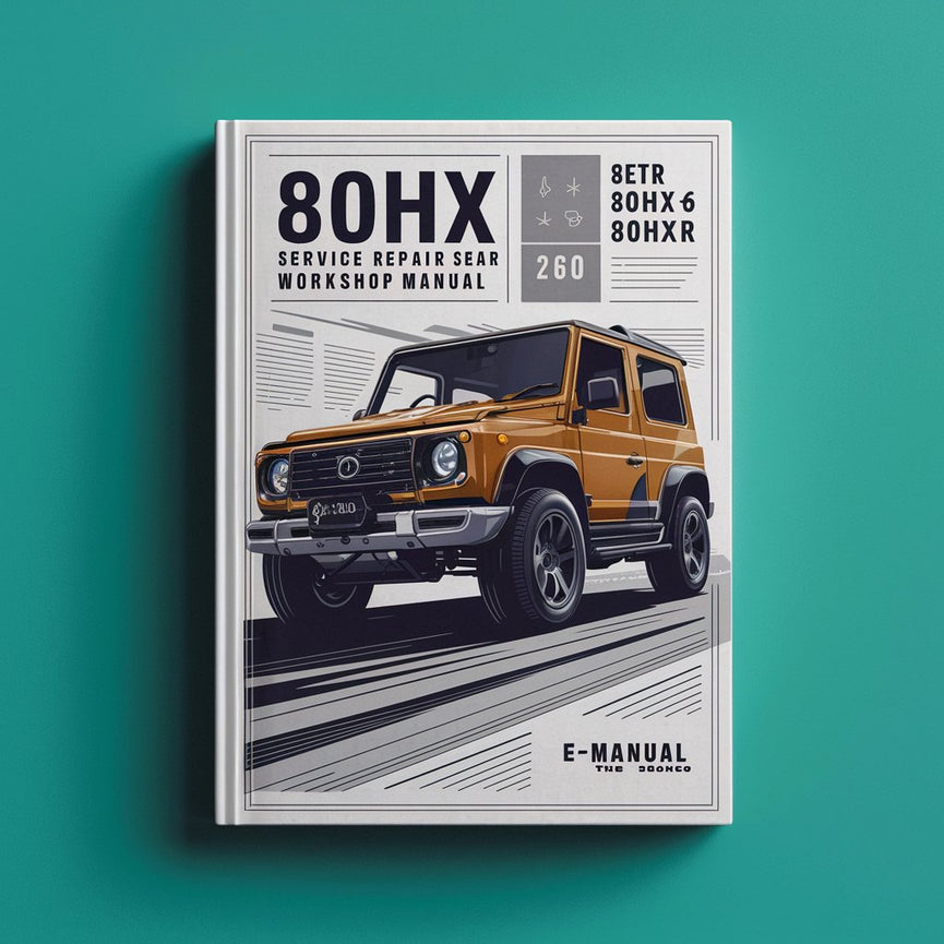 80HX 80HX+6 80HXER Service Repair Workshop Manual