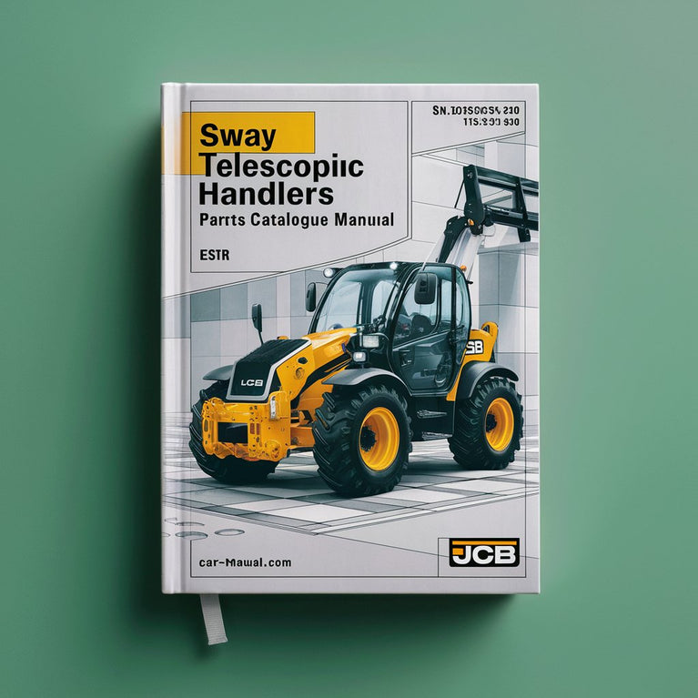 JCB 540 SWAY Telescopic Handlers (Loadall) Parts Catalogue Manual (SN: 01036561-01185999 01232500-01232999)