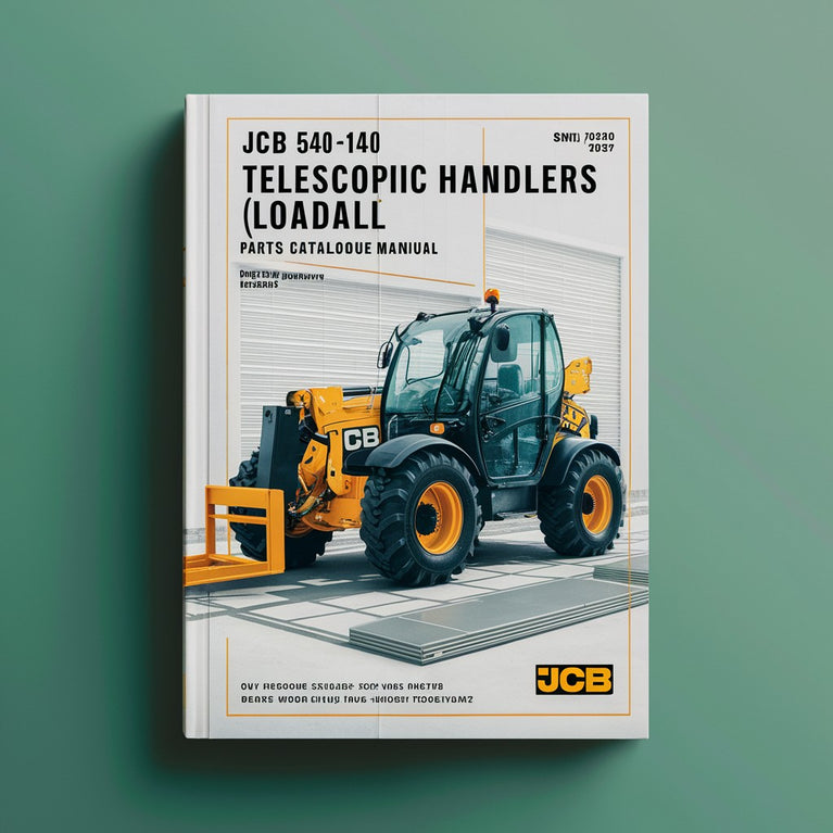 JCB 540-140 Telescopic Handlers (Loadall) Parts Catalogue Manual (SN: 02083497-02084497 02144565-02149565 02173052-02183052 02216005-02221005 02336575-02356575)