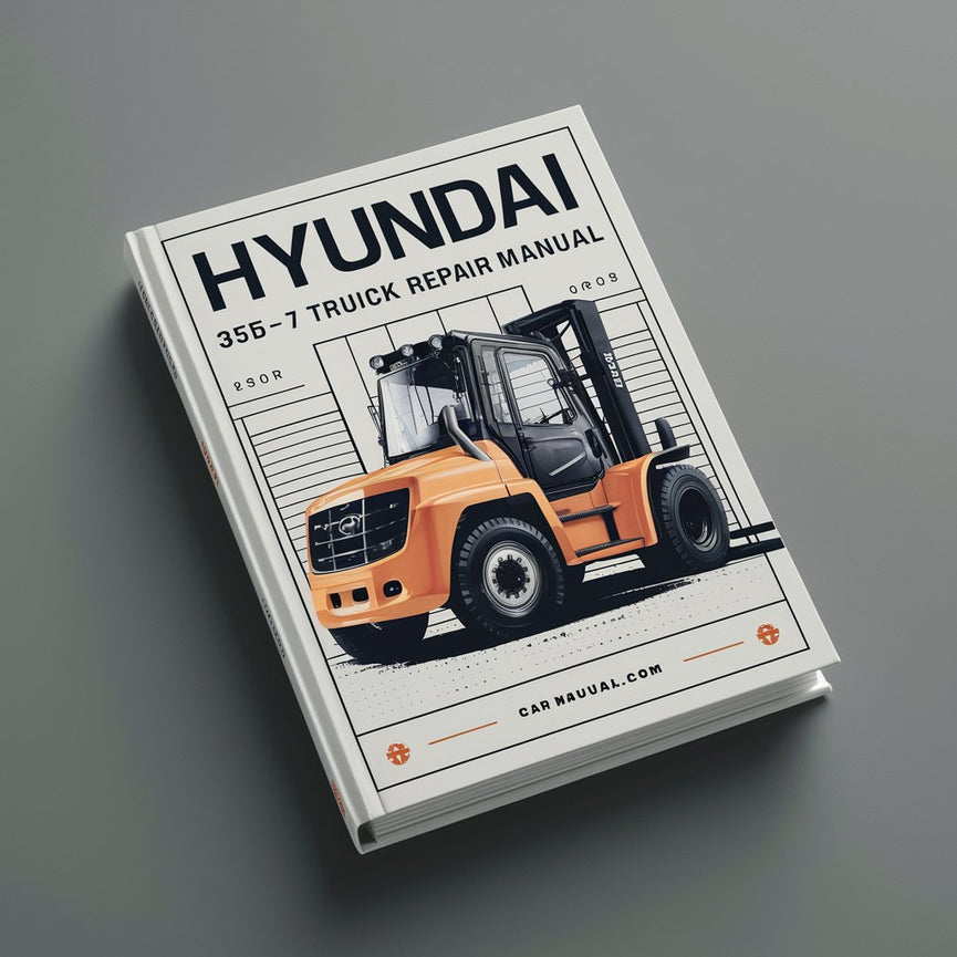 Manuel de réparation et d'entretien du chariot élévateur HYUNDAI 35DF-7 -