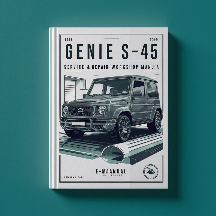 Manual de taller de servicio y reparación de Genie S-40 S-45