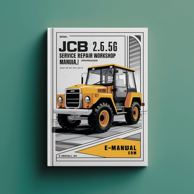 Manuel d'atelier de réparation et d'entretien JCB 2.5D 2.5G