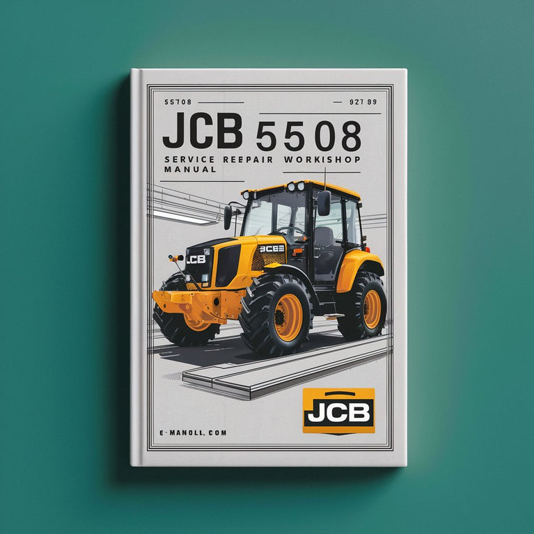 Manuel d'atelier de réparation et d'entretien JCB 5508