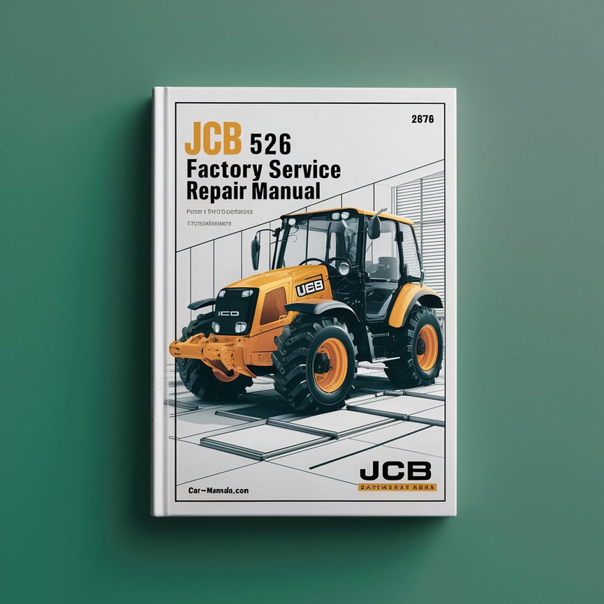 Manual de servicio y reparación de fábrica JCB 526