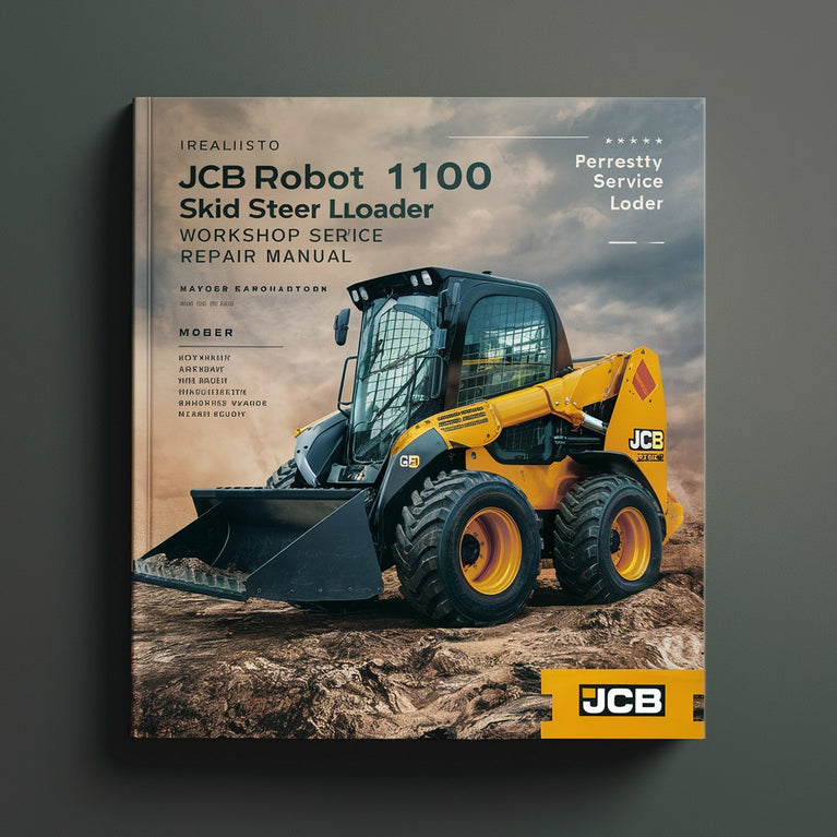 Manuel de réparation et d'entretien de la chargeuse compacte JCB Robot 1100