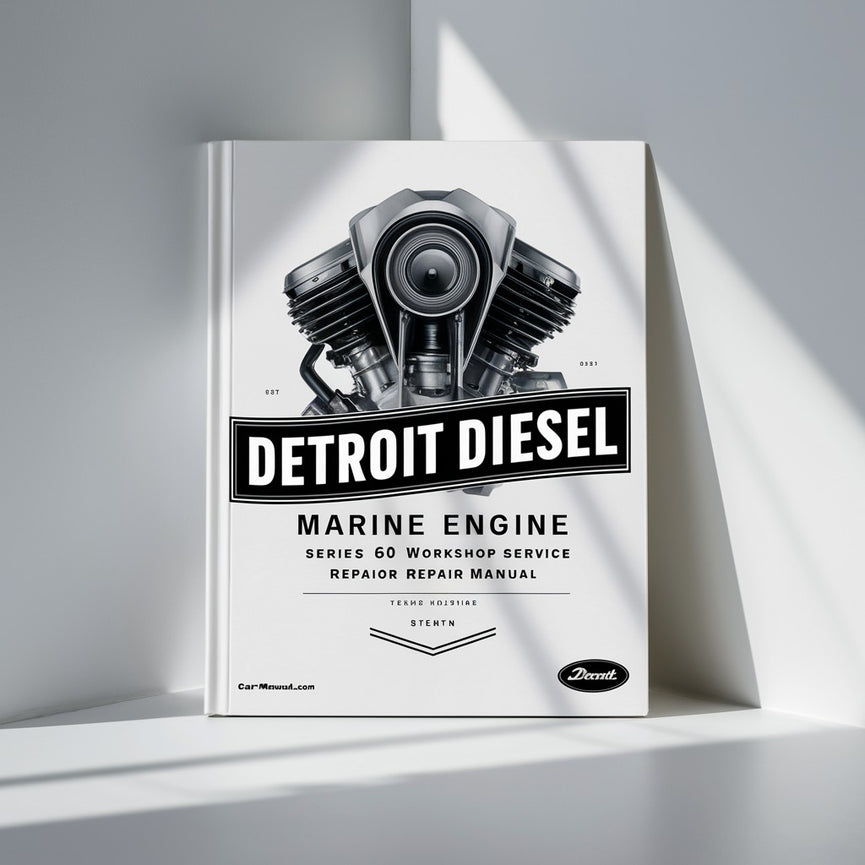 Manuel de réparation et d'entretien des moteurs marins Detroit Diesel série 60