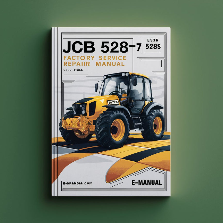 Manual de reparación y servicio de fábrica JCB 528-70 528S