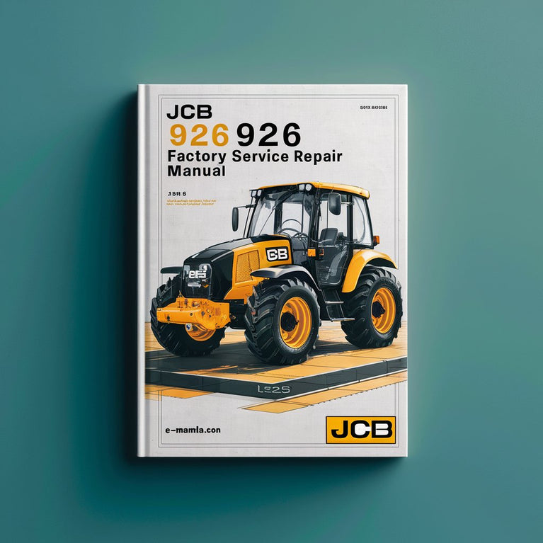 Manual de servicio y reparación de fábrica JCB 926