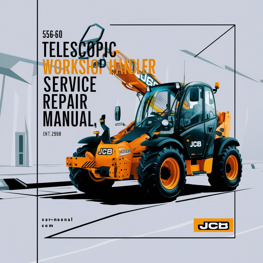 Manual de servicio del taller del manipulador telescópico JCB 536-60