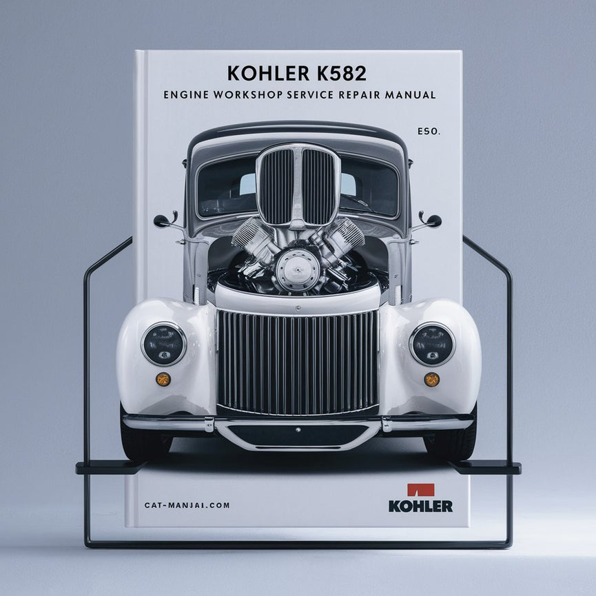 Manuel de réparation et d'entretien du moteur Kohler K582