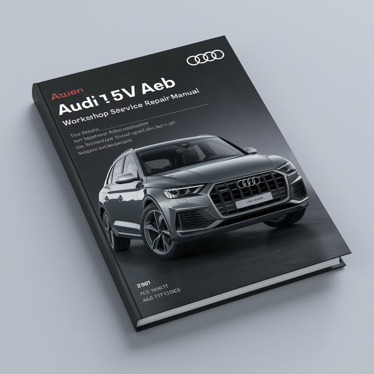 Manual de reparación y servicio del motor Audi 1.8T 5V AEB