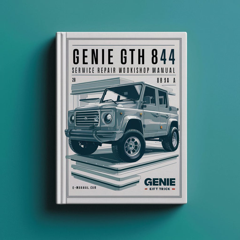 Genie GTH 844 A B Lift Truck Service Repair Workshop Manual