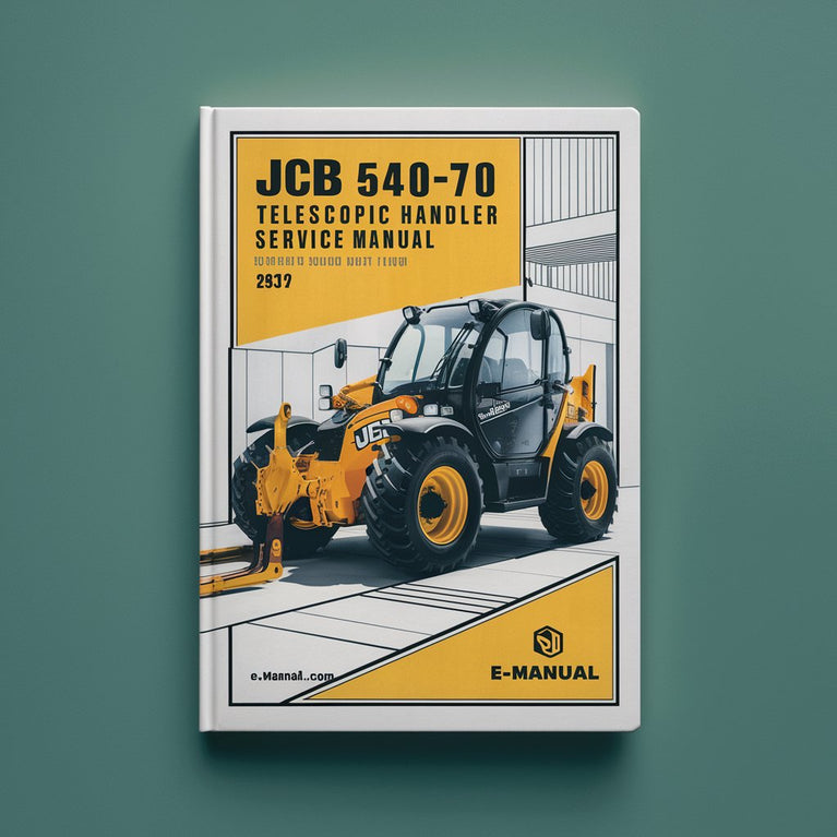 JCB 540-70 Telescopic Handler Repair Service Manual