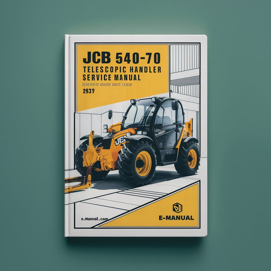 Manual de servicio y reparación del manipulador telescópico JCB 540-70