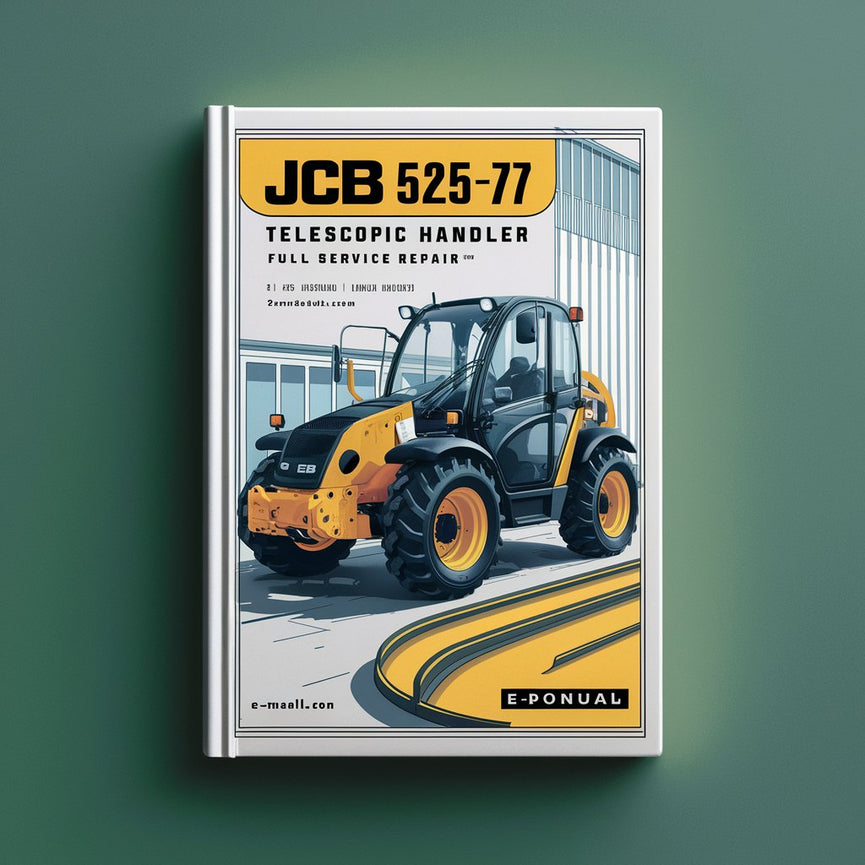 Manual de servicio y reparación completo del manipulador telescópico JCB 525-67