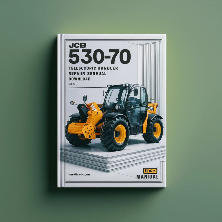 JCB 530-70 Telescopic Handler Repair Service Manual