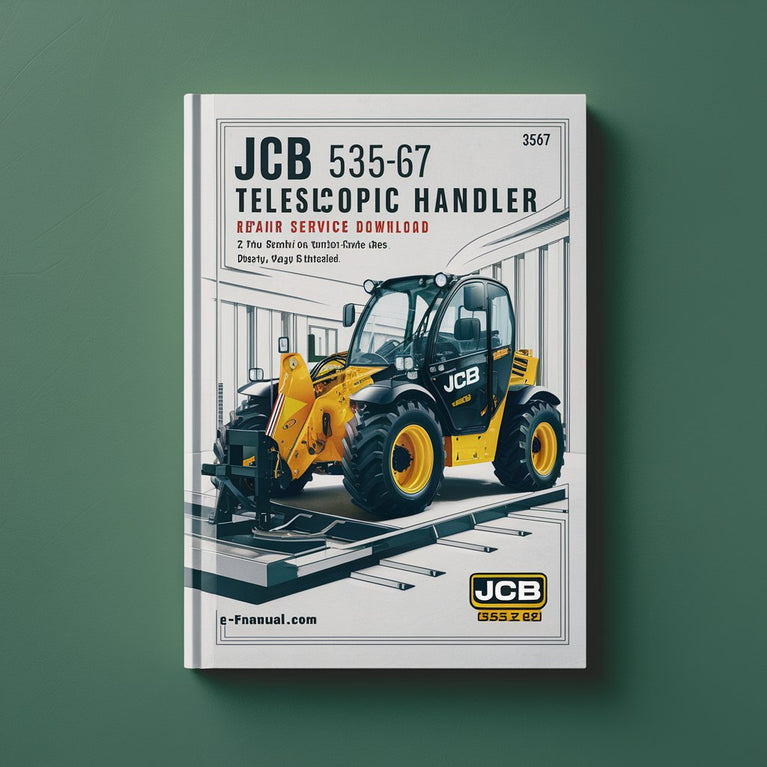 Manuel de réparation et d'entretien du chariot télescopique JCB 535-67