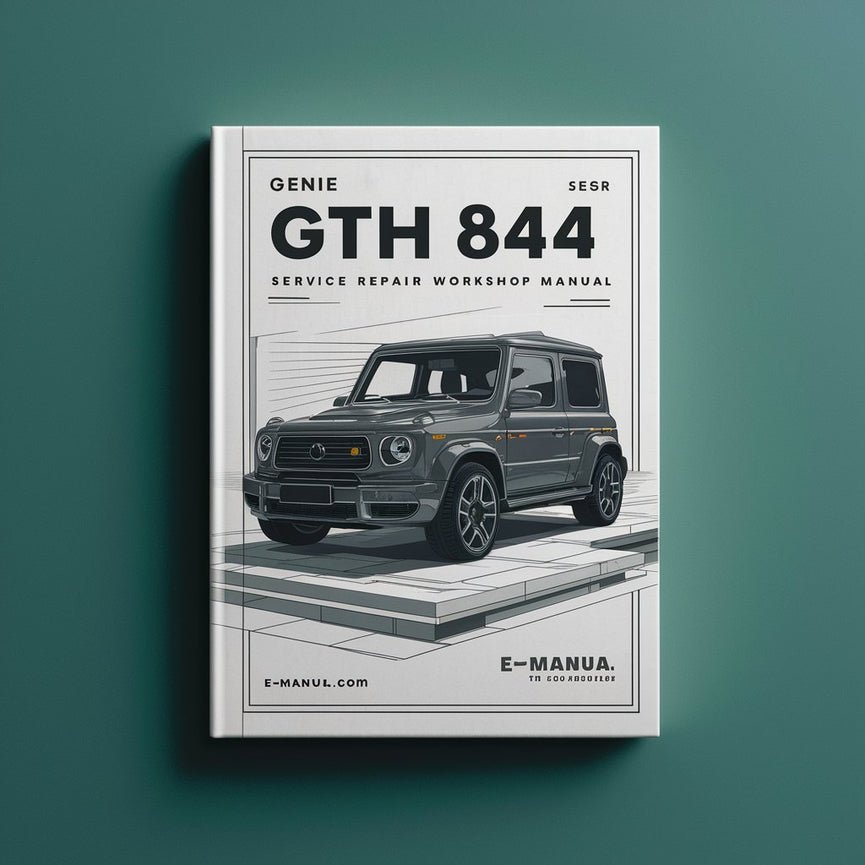 Manual de taller y reparación del motor Genie GTH 844