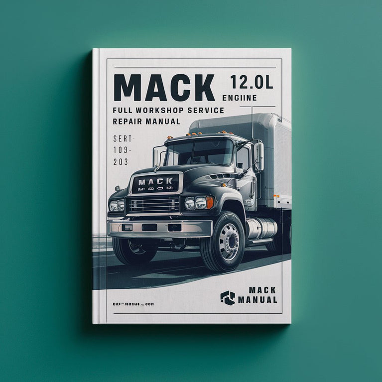 Manual de servicio y reparación completo del motor diésel MACK 12.0L E7