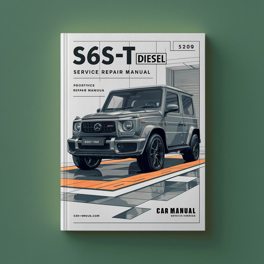 Manual de servicio y reparación del motor diésel S6S-T