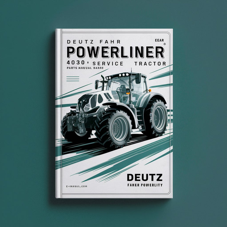 Deutz Fahr Powerliner 4030 Parts Manual and Service Tractor