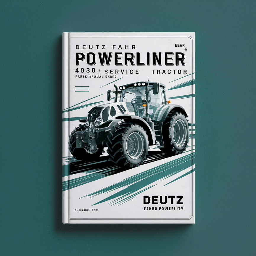 Manual de piezas y servicio del tractor Deutz Fahr Powerliner 4030