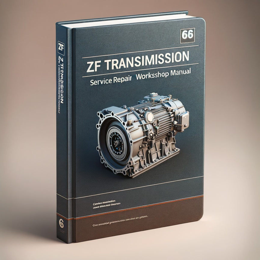 Manuel d'atelier de réparation et d'entretien de la transmission ZF S6-650 à 6 vitesses