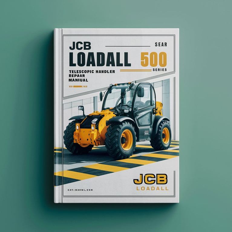 Manual de servicio y reparación del manipulador telescópico Jcb Loadall serie 500