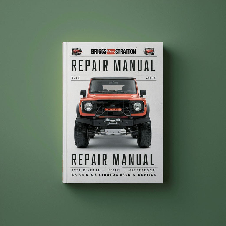 Manual de reparación Briggs and Stratton #272144 descargar