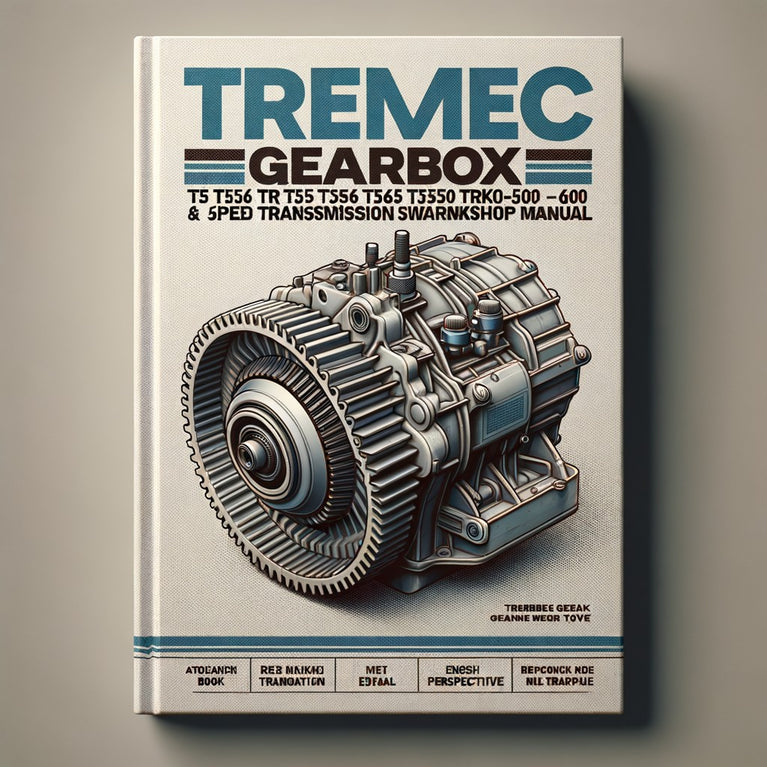 Manual de taller y reparación de transmisión de 5 y 6 velocidades Tremec Gearbox T5 T56 TR 3550 TR 3650 TKO-500 TKO-600