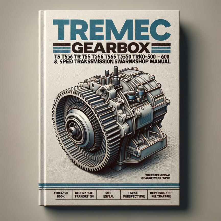 Manual de taller y reparación de transmisión de 5 y 6 velocidades Tremec Gearbox T5 T56 TR 3550 TR 3650 TKO-500 TKO-600