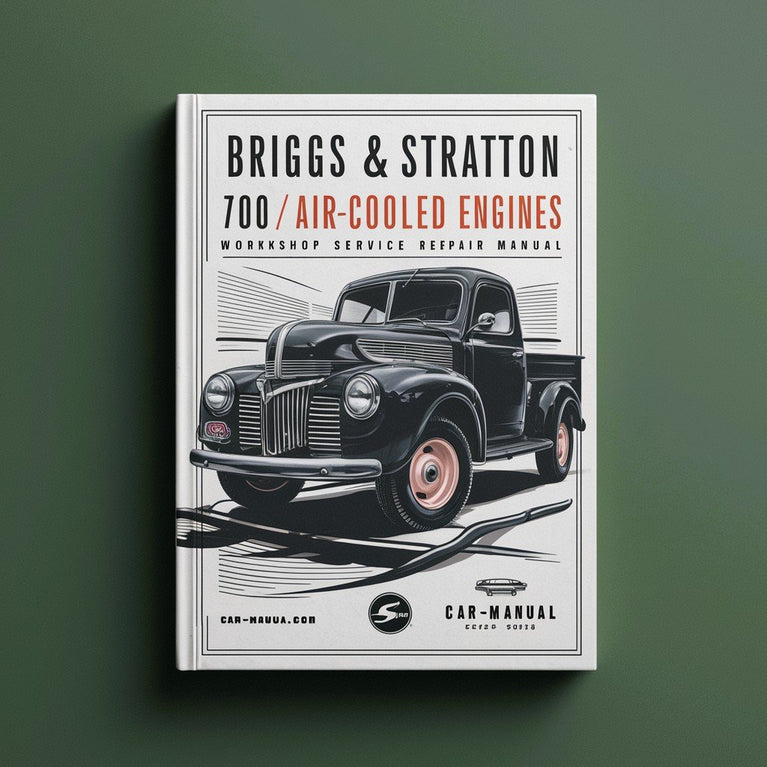 Manual de reparación y servicio del taller de motores refrigerados por aire Briggs &amp; Stratton 700/750 DOV