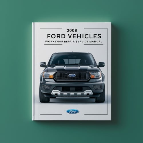 Manual de servicio y reparación de vehículos Ford 2008 (DVD de 2,1 GB)