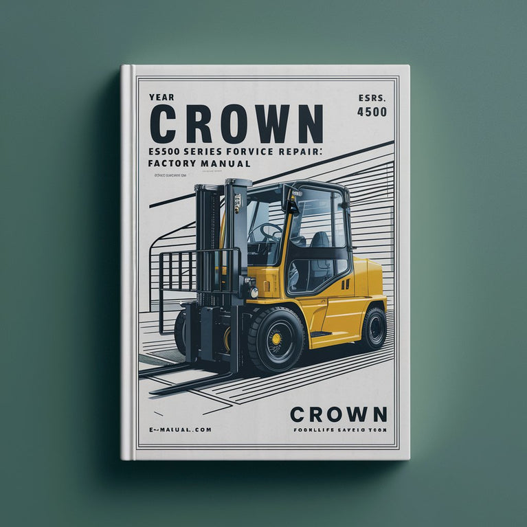 Crown ESR4500 Series Forklift Service Repair Factory Manual Instant Download PDF