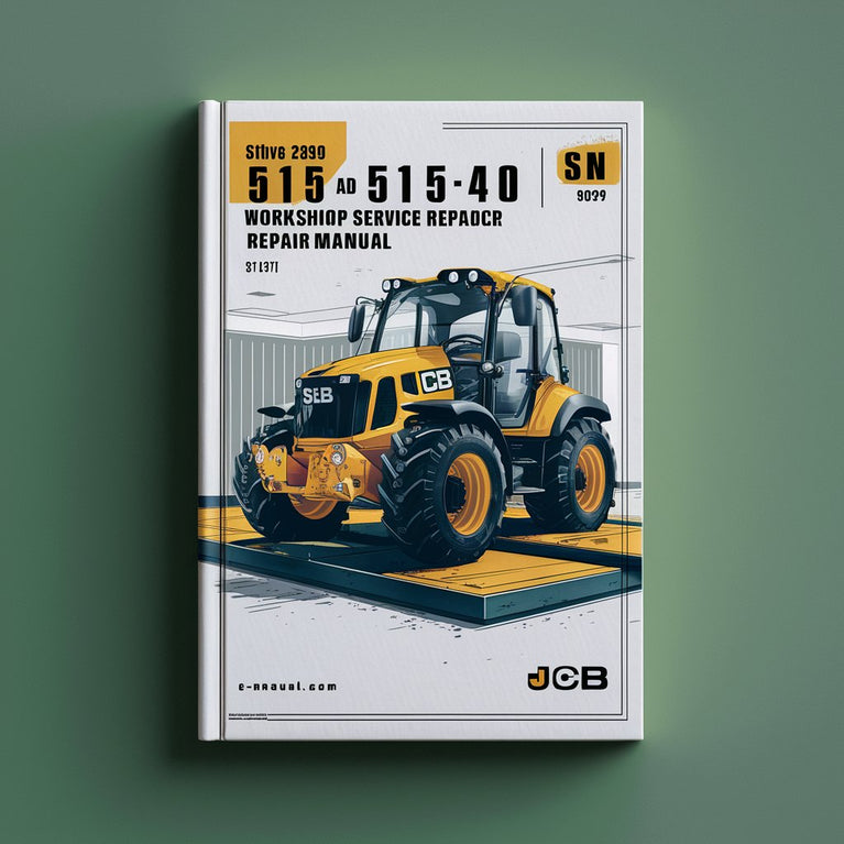 Manual de servicio del taller JCB 515-40 SN 1627500-1628499